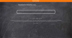 Desktop Screenshot of barefootinsuburbia.com